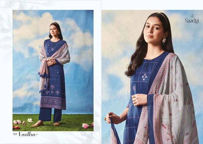 Kantha By Saadgi Printed Salwar Suits Catalog